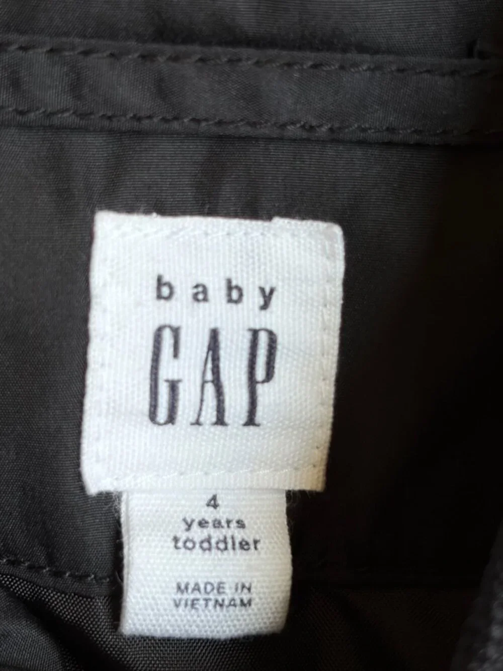 babyGap Bomber Jacket (Black Moonless Night) - 4T